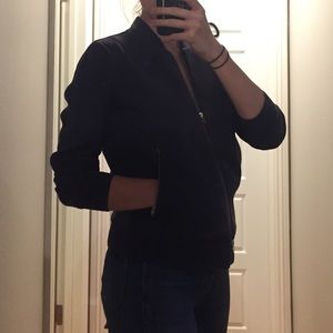 Everlane street fleece bomber jacket